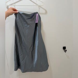 Target Strapless Gray Dress